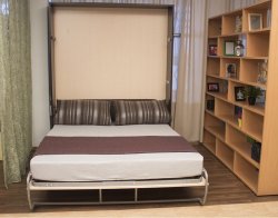 Детская кровать со шкафом