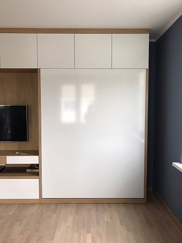 Кровать встроенная в шкаф