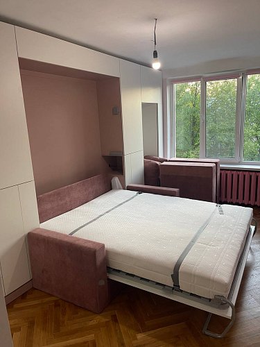 Шкаф-кровать трансформер с диваном