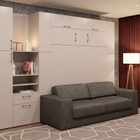 Шкаф-кровать вертикальная  38