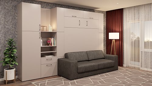 Шкаф-кровать вертикальная  38