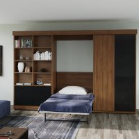 Кровать со шкафом из мдф