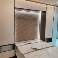 Шкаф-кровать трансформер вертикальная современная 1