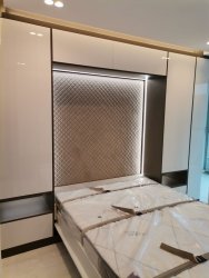 Шкаф-кровать трансформер вертикальная современная 1 Шкаф-кровать трансформер вертикальная современная 1